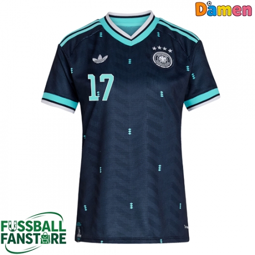 Deutschland Florian Wirtz #17 Replik Auswärtstrikot Damen WM 2026 Kurzarm